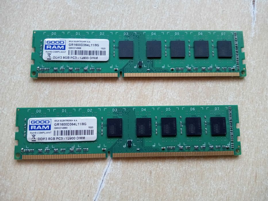 Goodram DDR3 8GB 1600MHz CL11 (2X8GB)