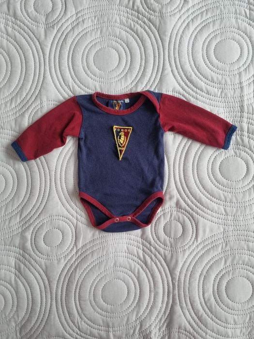 Body niemowlęce herb Pogoń Szczecin, 100% bawełna,  rozmiar 68 cm