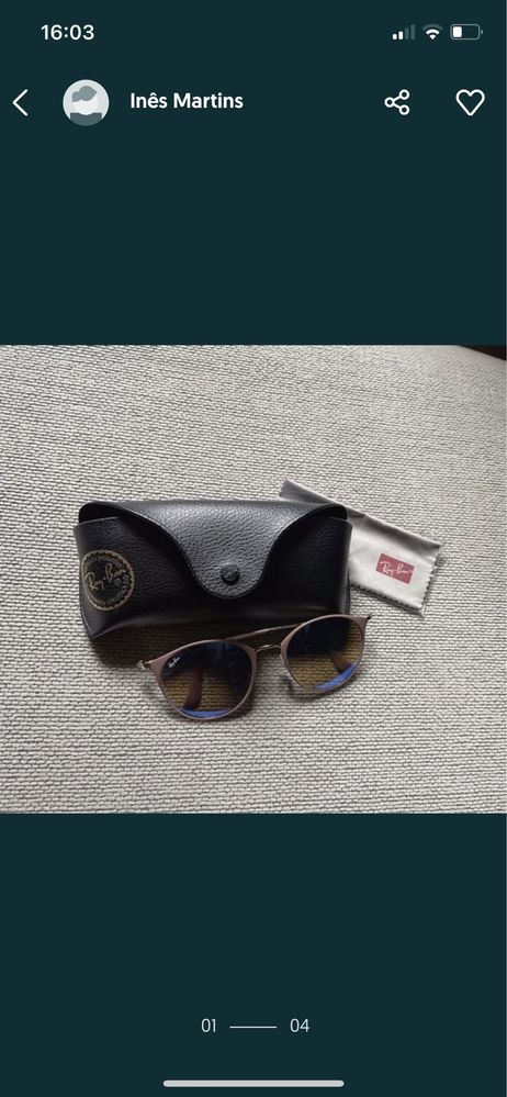 Óculos RayBan originais