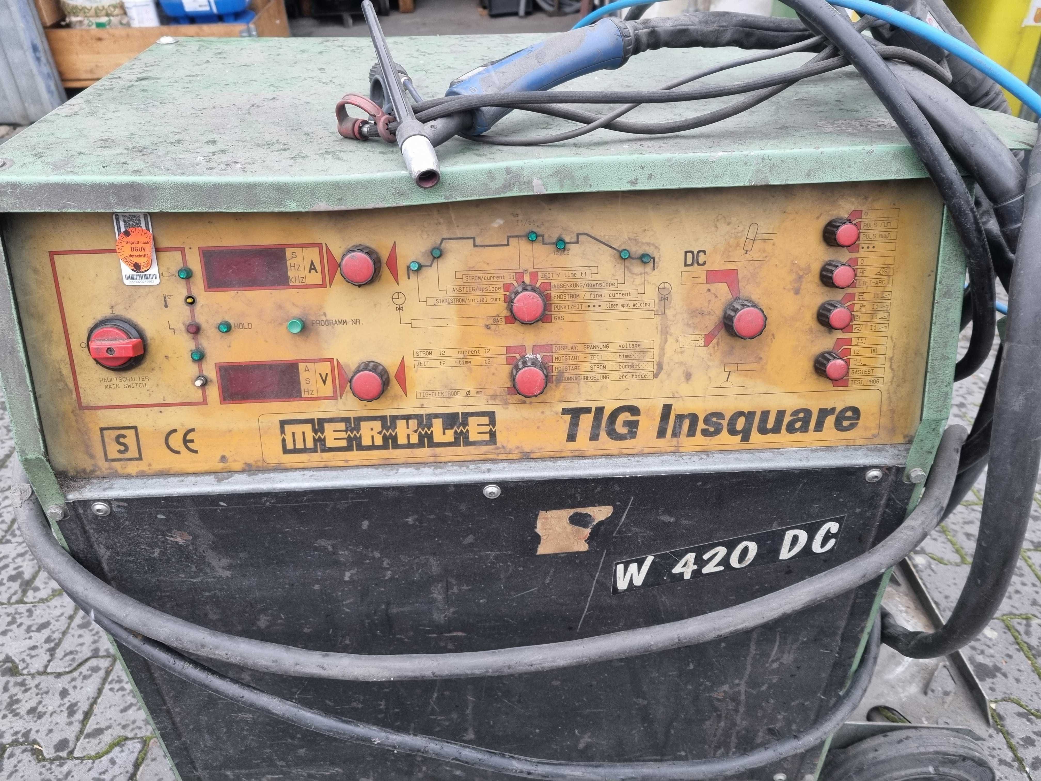 Spawarka Merkle Tig W 420 DC  Netto 4000