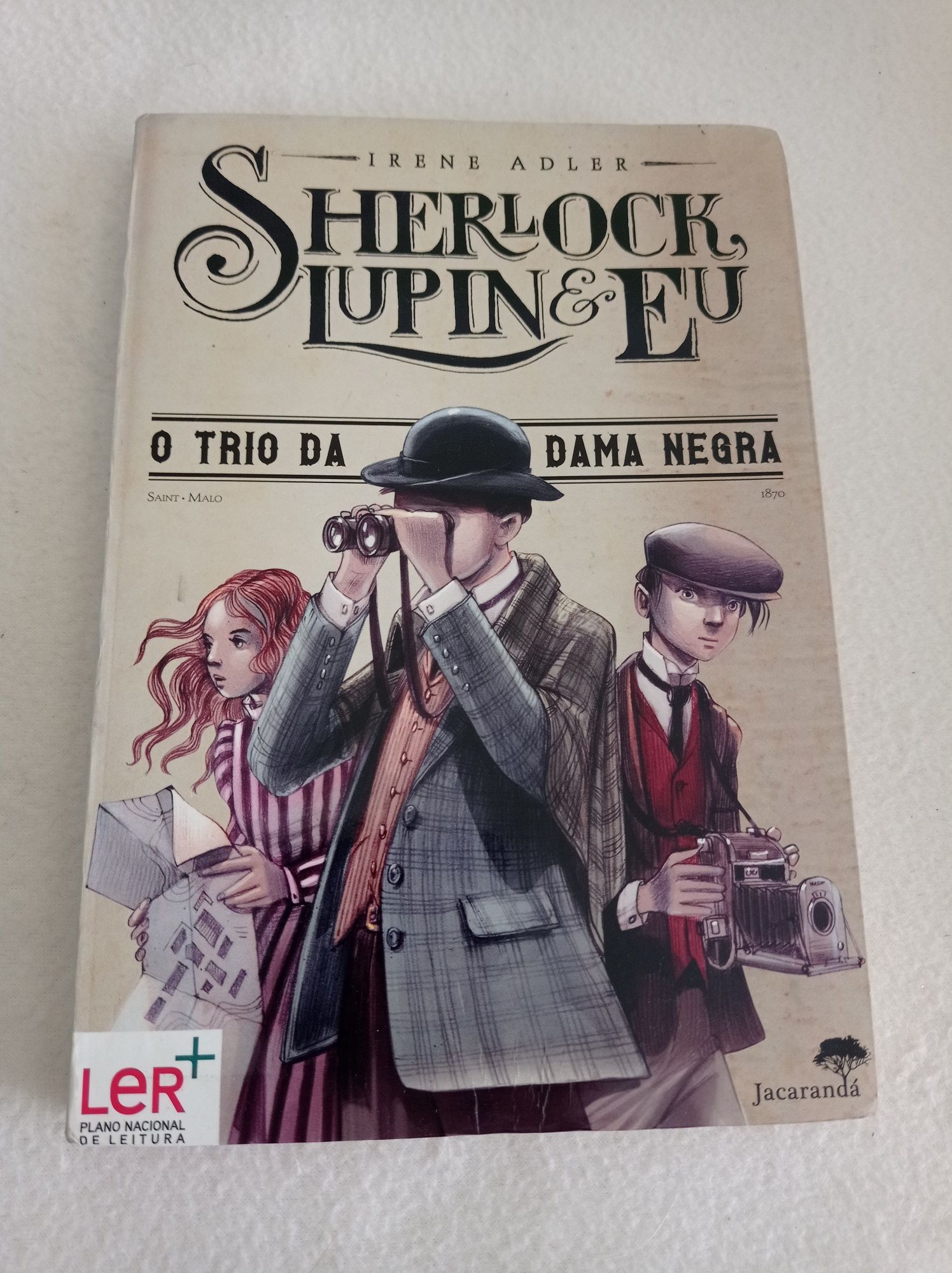 Sherlock, Lupin e Eu - o trio da dama negra - Irene Adler