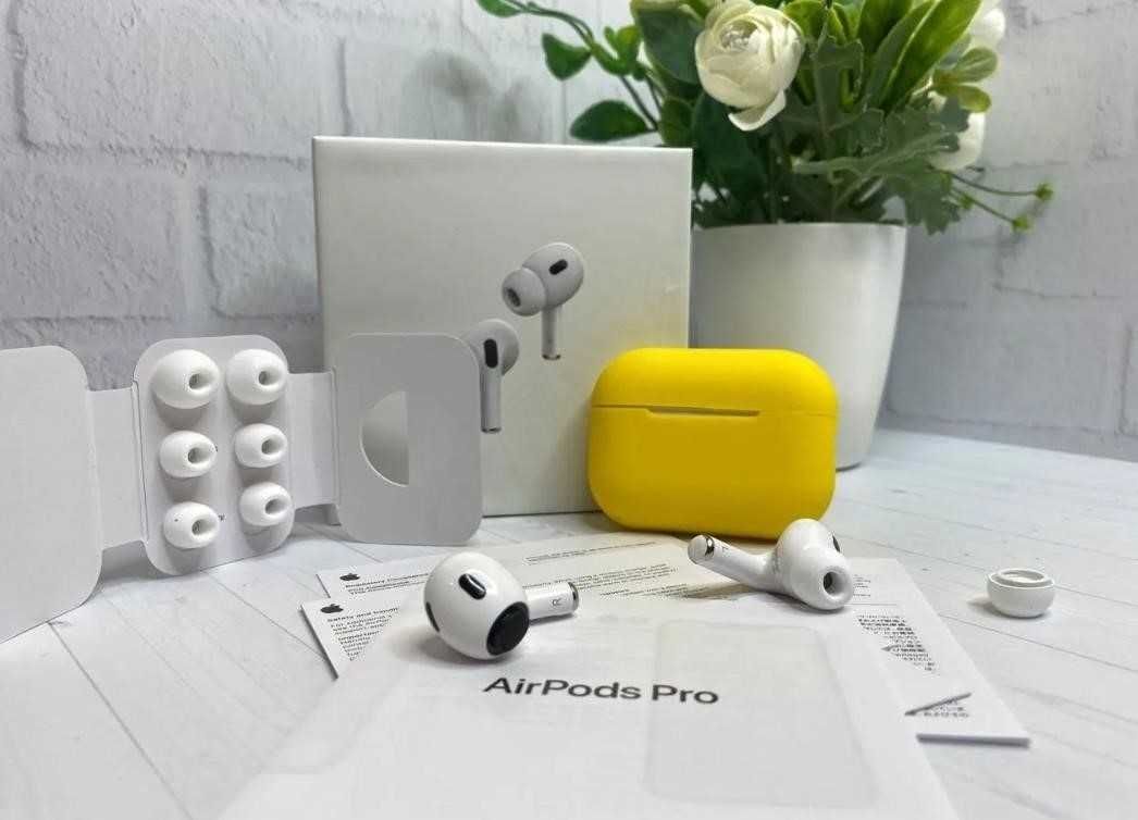 Топові Навушники AirPods pro Gen 2 Full якості 1в1 Бездротові з іос17