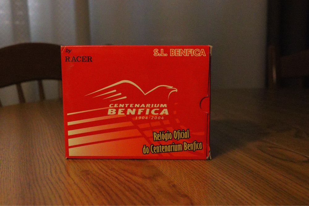 Relógio do Centenário do Benfica com Caixa e Papeis
