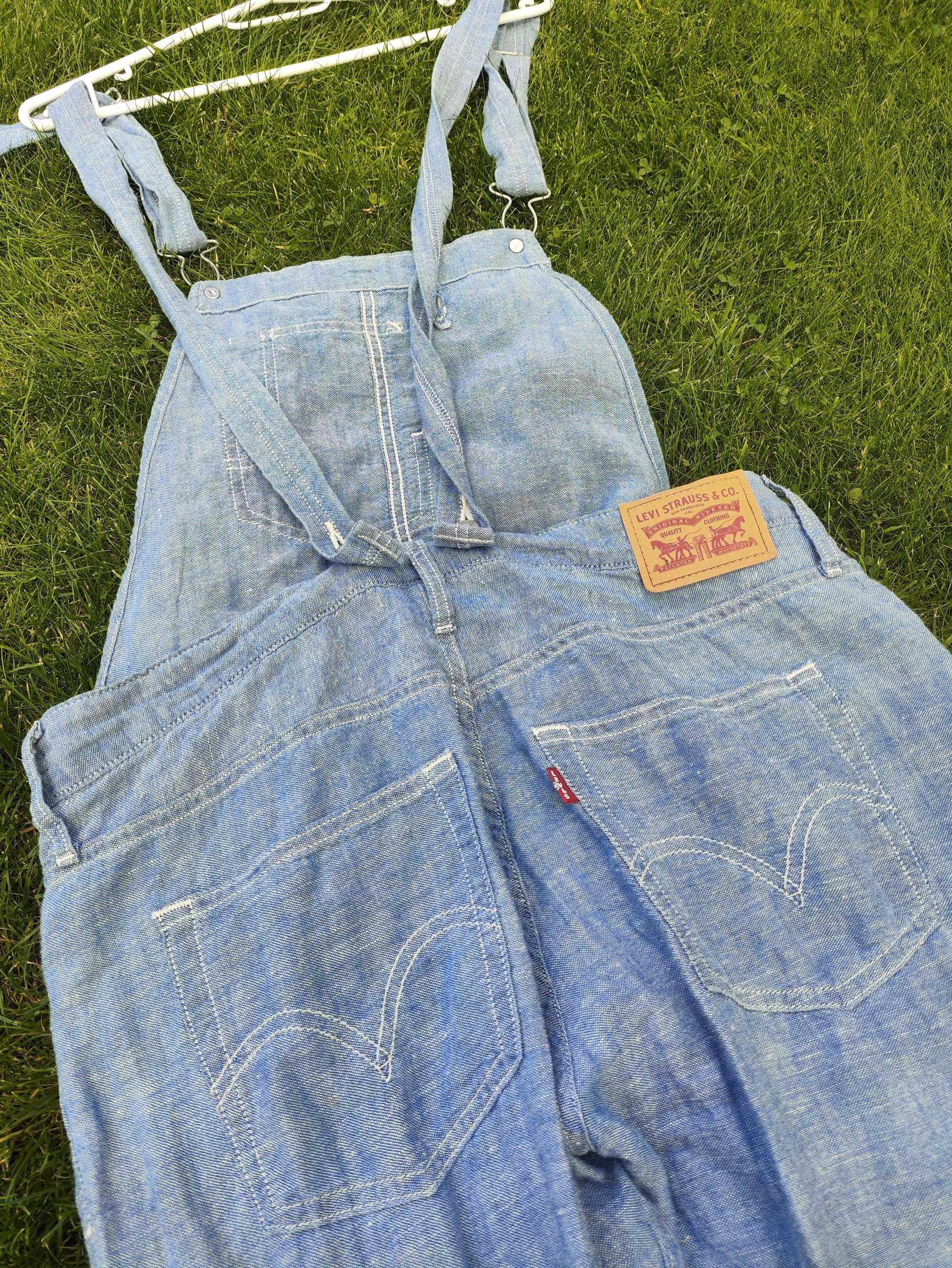 Ogrodniczki Kombinezon Jeansowy Levis S