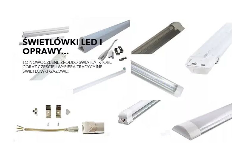 Reflektory szynowe LED 40W czarne białe oświetlenie sklepów ekspozycji