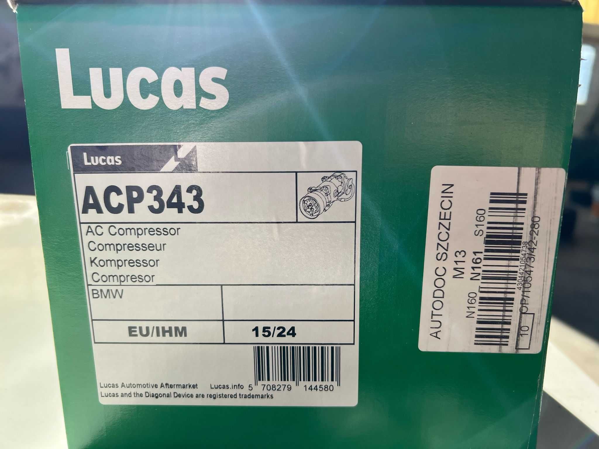 LUCAS ACP343 Compressor , ar condicionado