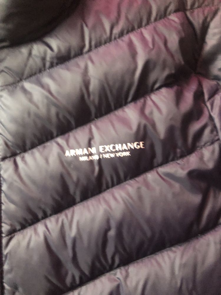 Минипуховик Armani Exchange Milano/New York