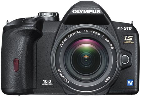 Зеркальная камера Olympus E-510 kit (2 объектива, сумка,чеки)