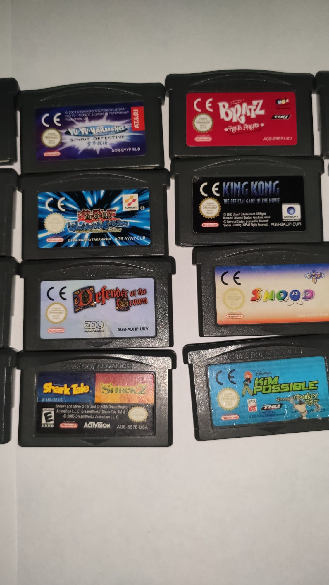 Jogos para game boy advance e gameboy Advance sp Nintendo