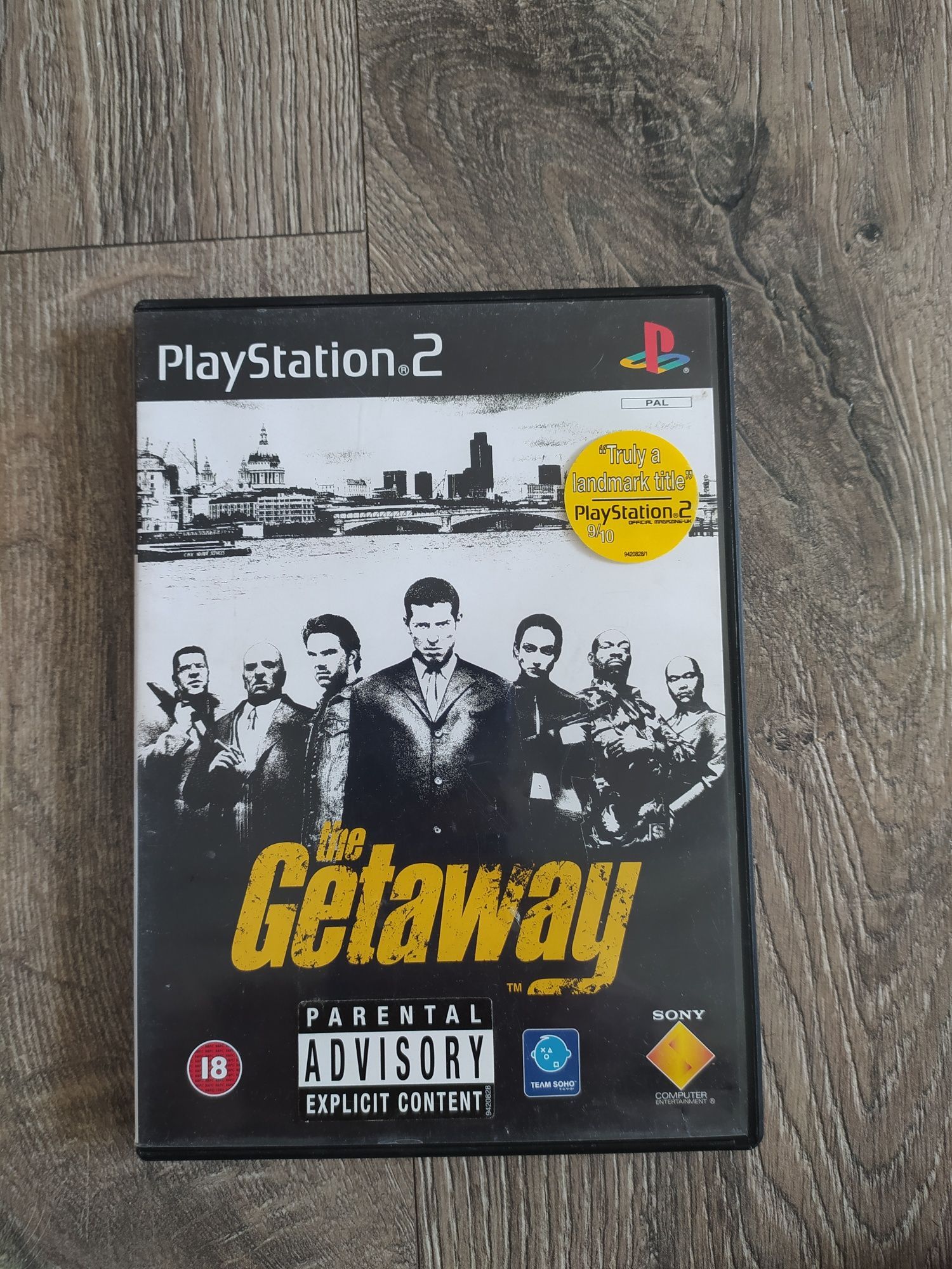 Gra PS2 The Getaway Wysyłka