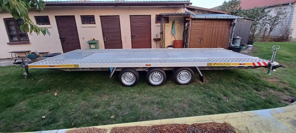 REZERWACJA Przyczepa Laweta "SYRIUSZ"6,20/2,15m DMC 3,5T Trzy Osie