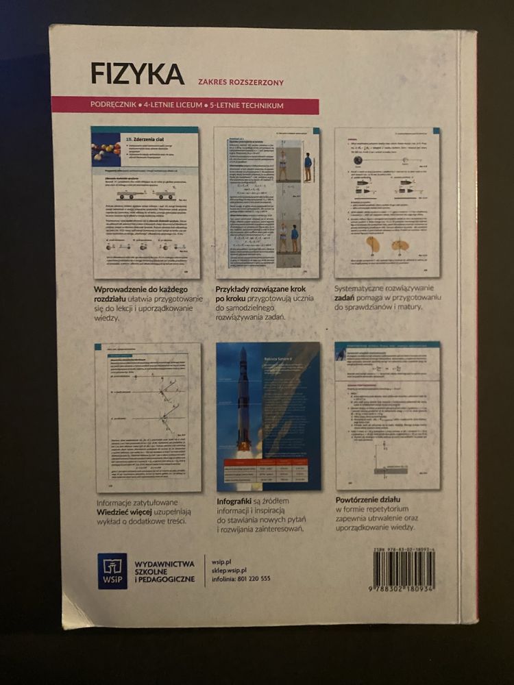 Fizyka 1 Podręcznik (zakres rozszerzony) WSiP