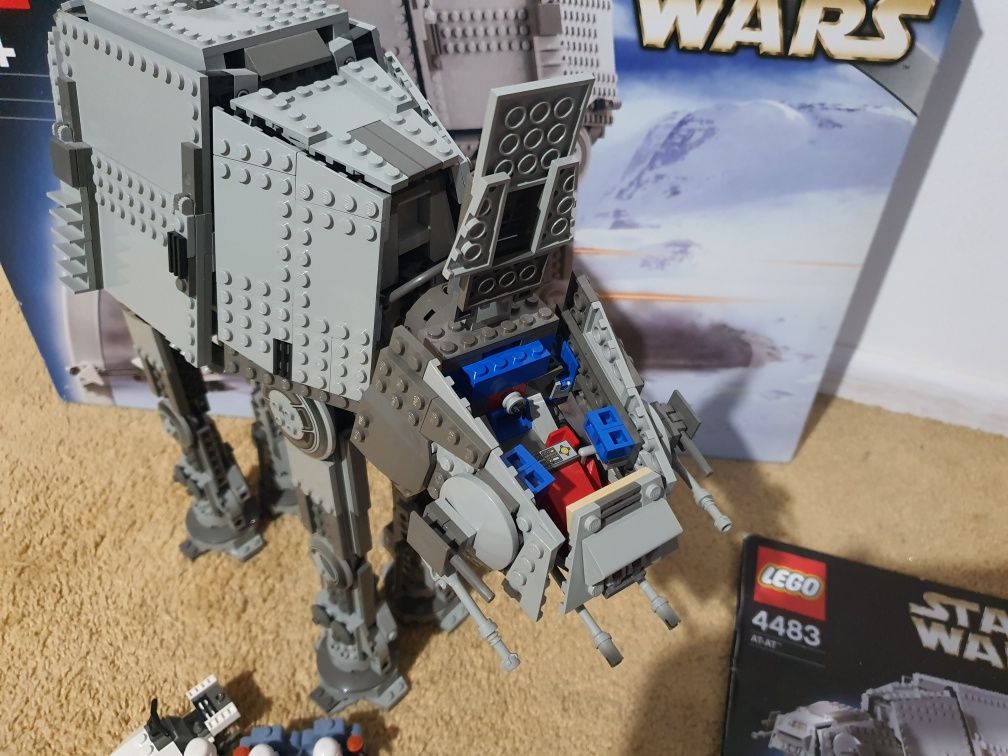 Zestaw Lego Star Wars 4483 At-At Black Box komplet!