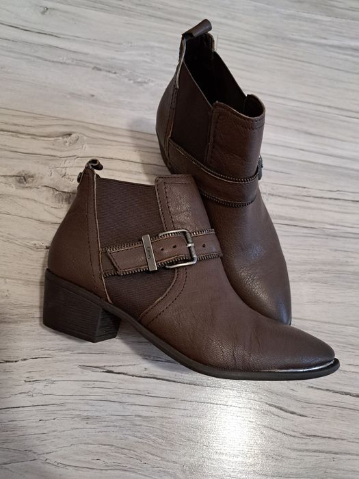 Brązowe botki marki Circus by Sam Edelman