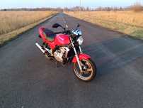 Kawasaki ER 5 przygotowany do sezonu