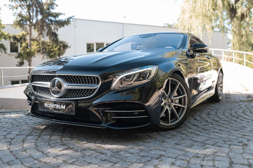 Mercedes-Benz Klasa S Mercedes-Benz S 450 Coupe, Serwis ASO, niski przebieg