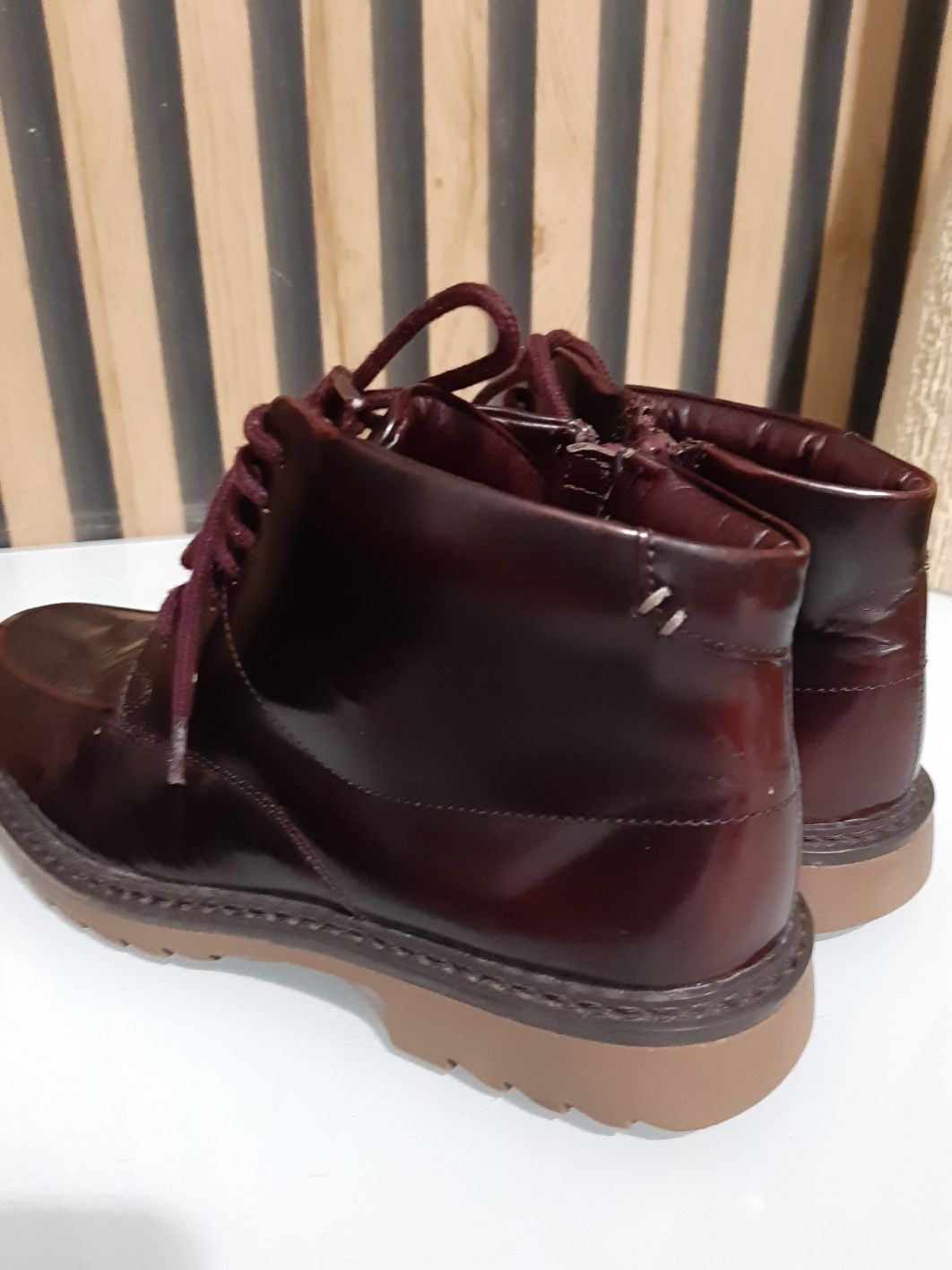 Buty trapery damskie skórzane Clarks rozmiar 36.