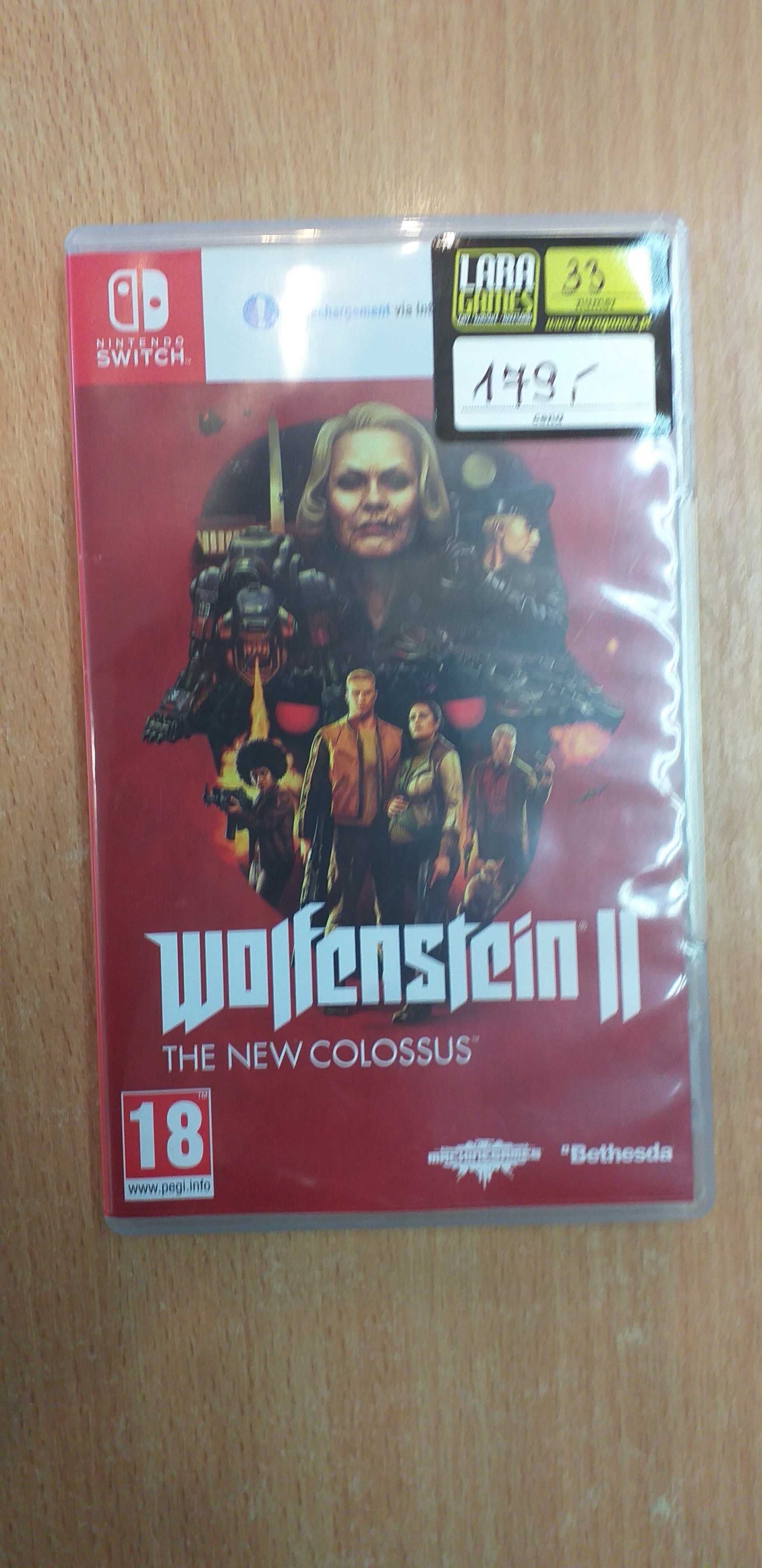 Wolfenstein II The New Colossus Switch Sprzedaż/Wymiana Lara Games