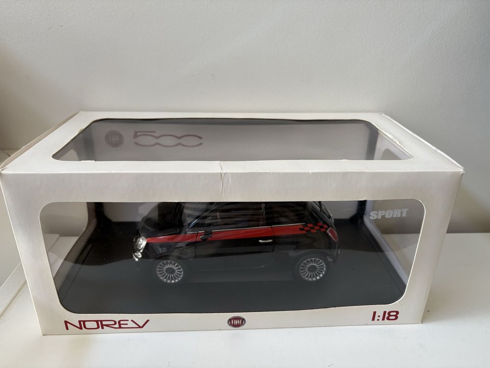 Model Fiat 500 1:18 Norev (kyosho welly autoart)
