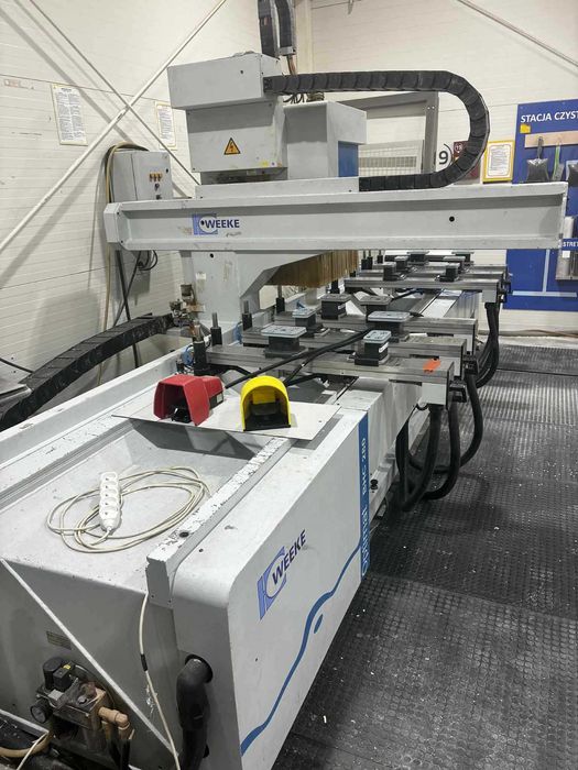 Cetrum obróbcze CNC  Homag Weeke, ploter