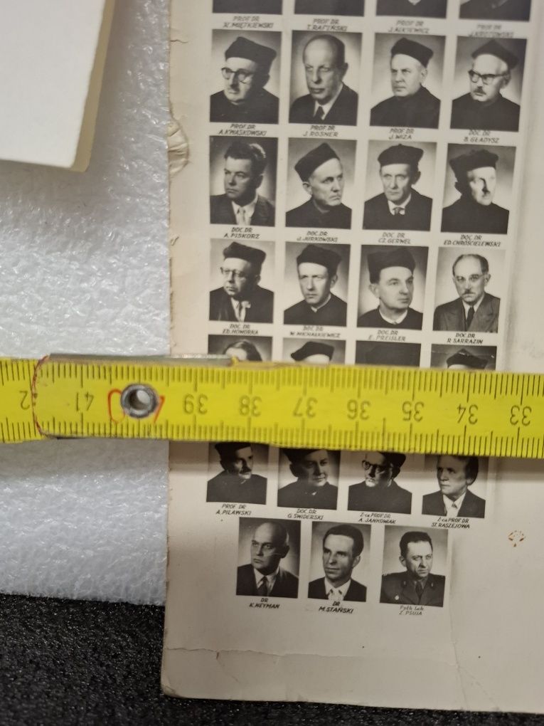 Absolwenci i profesorowie Akademia Medyczna w Poznaniu 1956r
