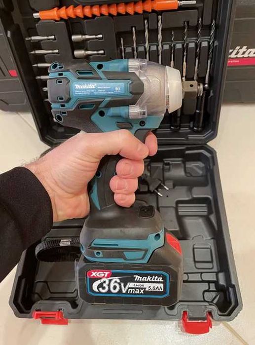Ударний гайковерт Makita 36V шуруповерт безщітковий новий комплект
