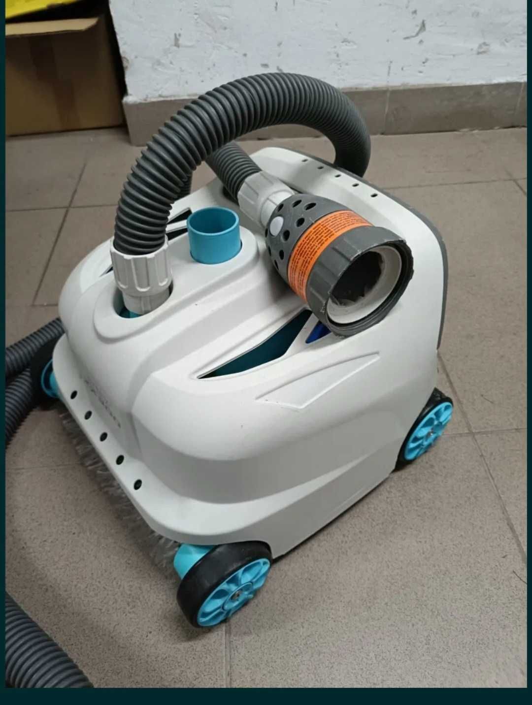 Basen Intex 488x122 z pompą piaskową duzy zestaw