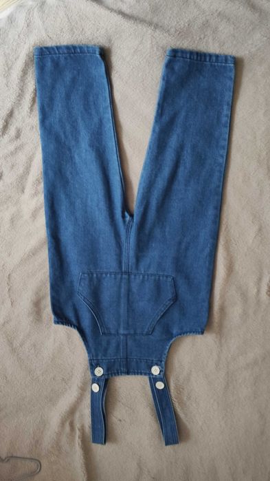 Джинсовий(бавовняний) комбінезон/ ромпер на 2-3 роки унісекс