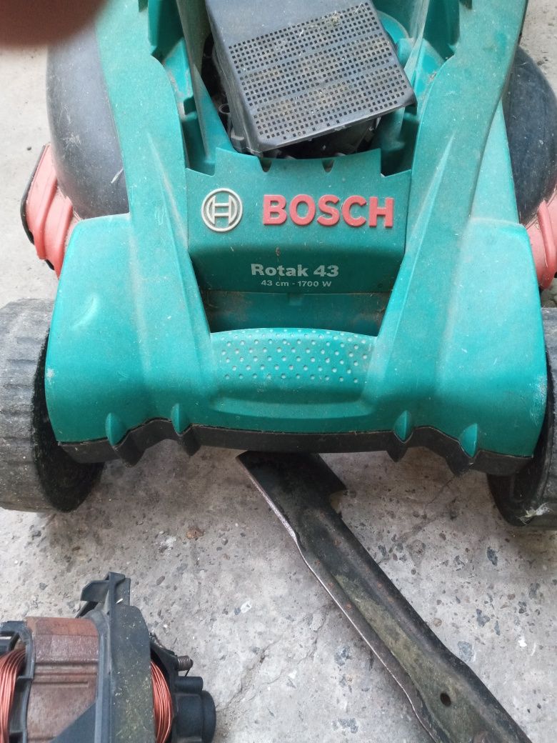 Запчасти, газонокосилка Bosch rotak 43 .