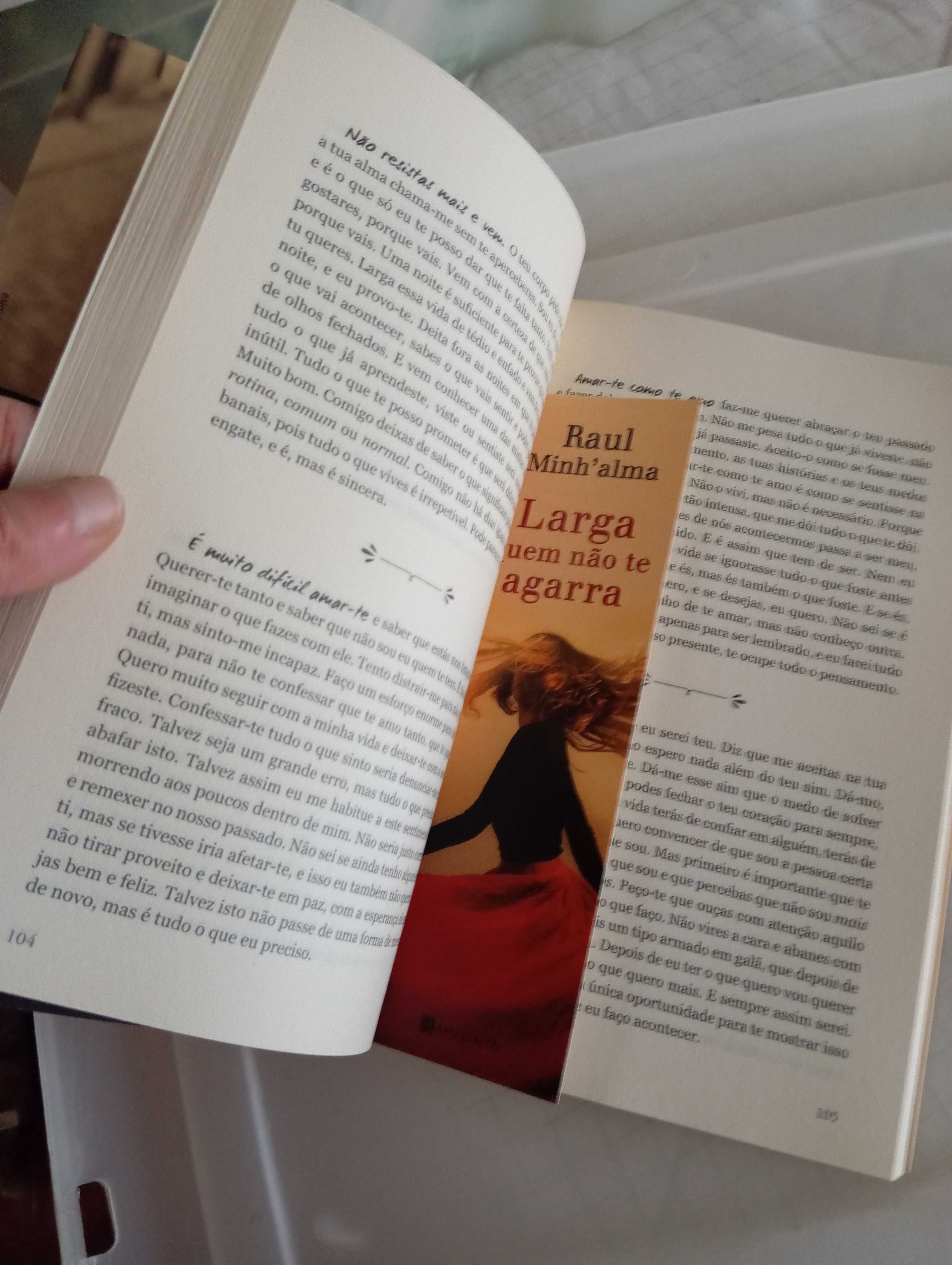 Livro Larga quem não te agarra