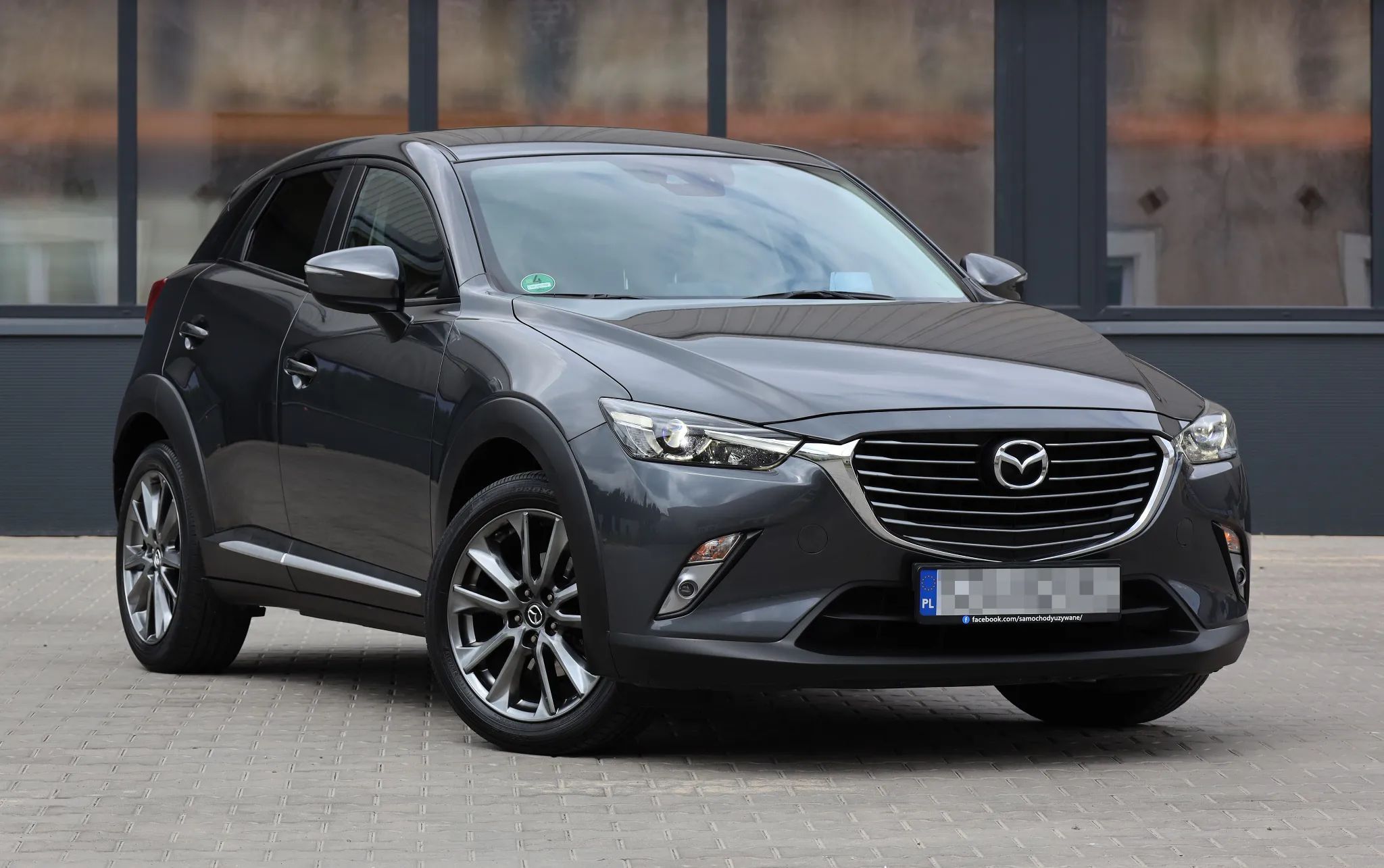Mazda CX-3 2,0 Kizoku alcantara kamera keyless HUD BLIS serwis