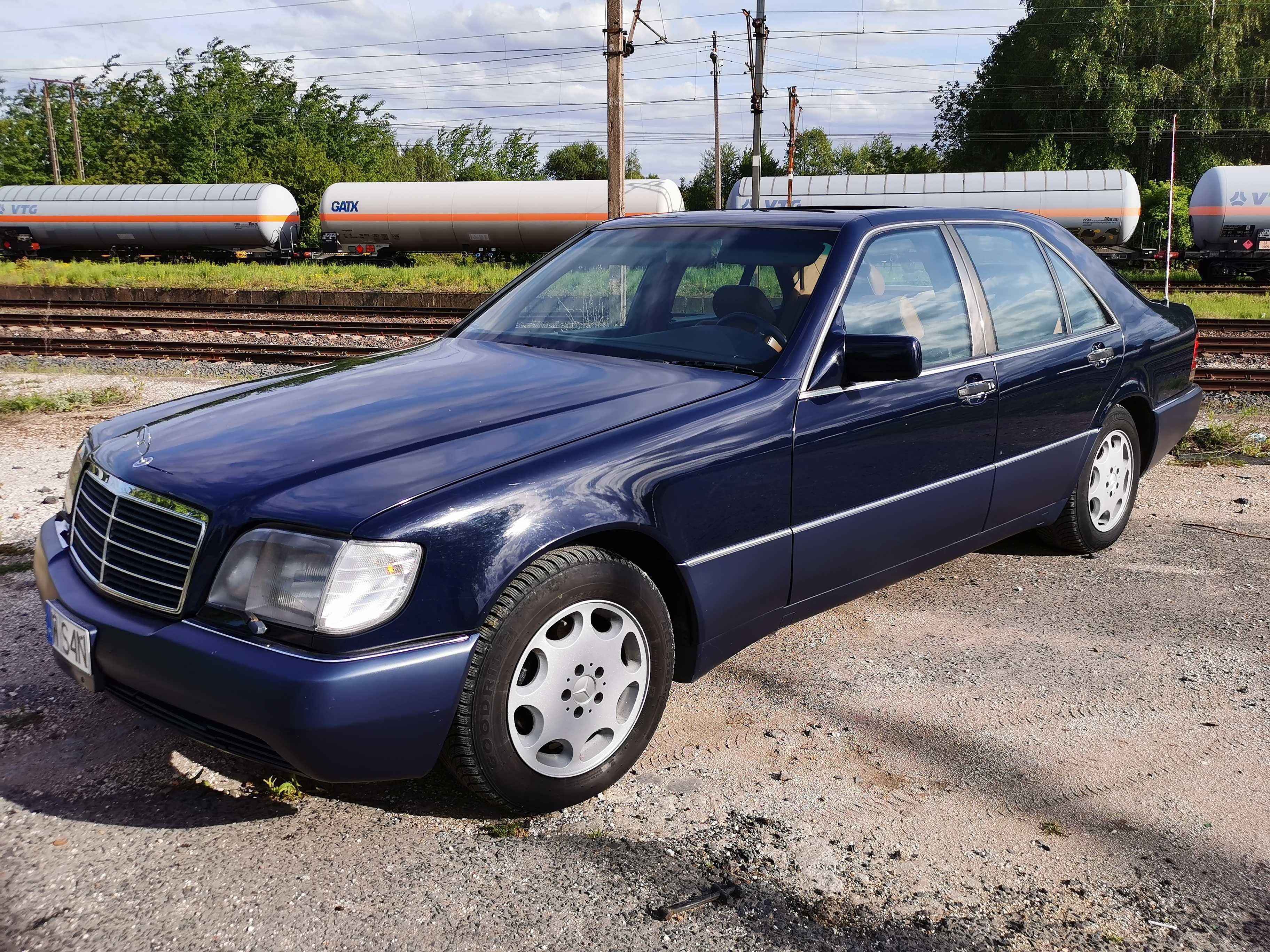 Mercedes W140 300SE lepszy od W124 wersja USA skóry Palomino Warszawa