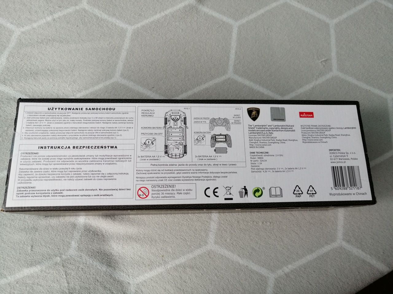 Nowy Lamborghini huracan sto rastar