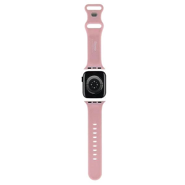 Pasek Hello Kitty Silicone Kitty Head na Apple Watch 42/44/45/49mm - r