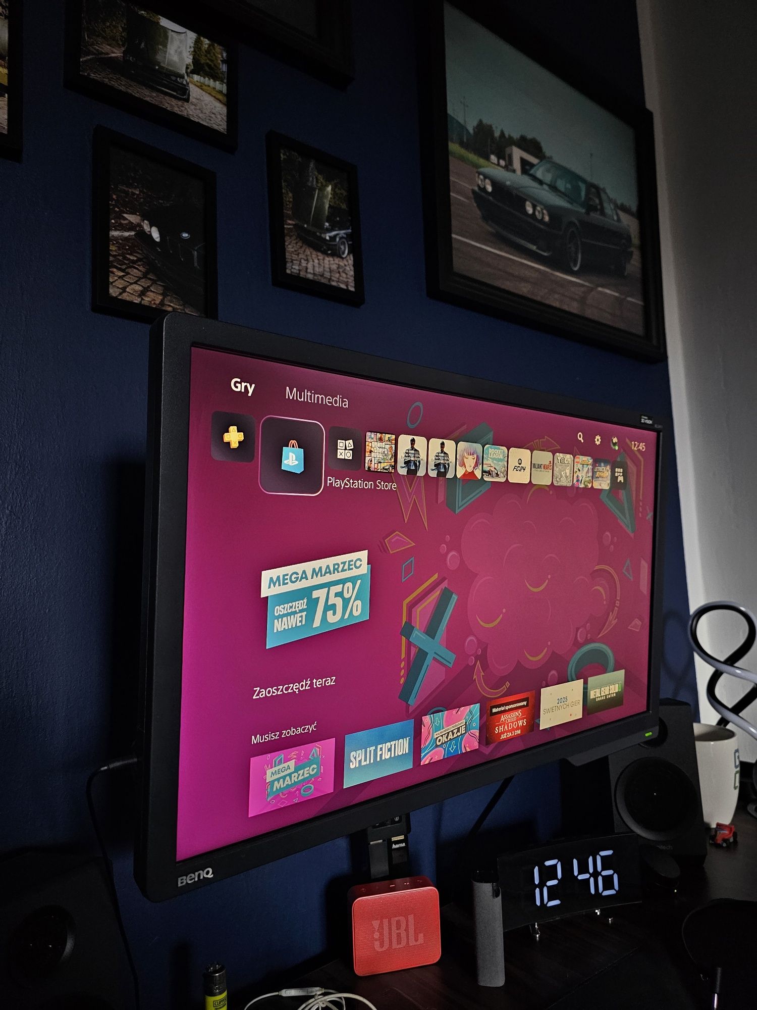 BenQ ZOWIE XL2411 – 24", 144Hz, 1ms – Monitor dla graczy