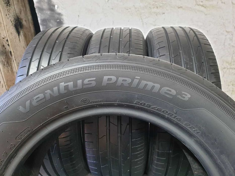 Cztery Opony letnie 205/60R16 6,4mm Hankook Ventus Prime 3