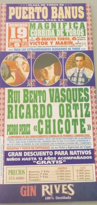 Cartéis Taurinos Variados