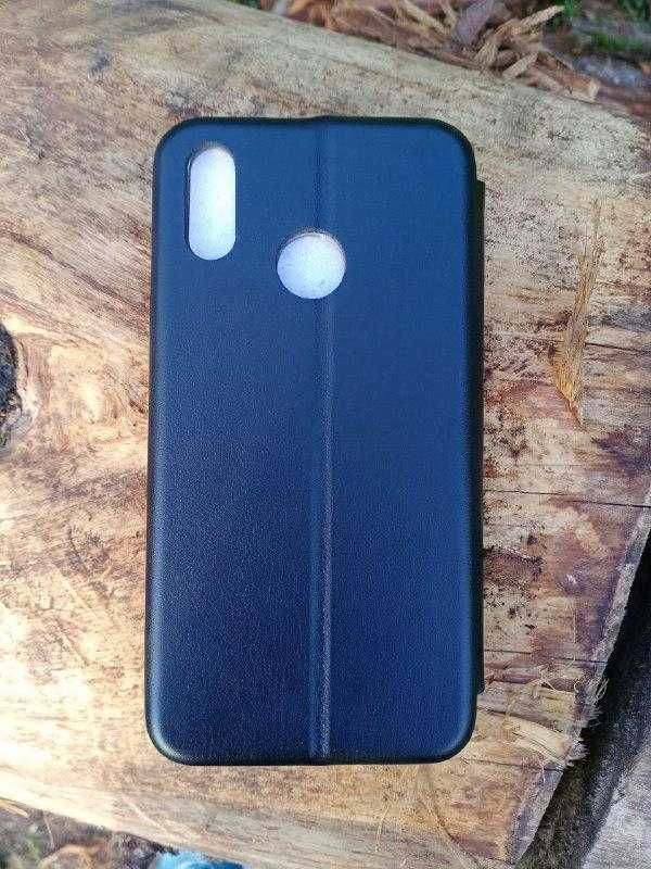 Чохол-книжка для huawei p smart plus — з підставкою, чорна