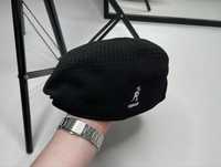 Вінтажний берет Kangol жиганка кангол чорна кепка