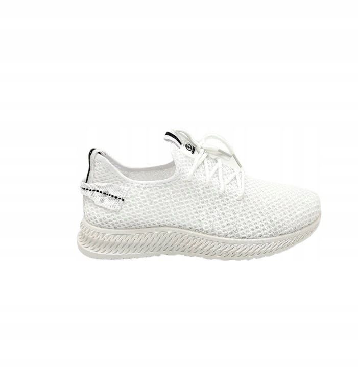Białe buty sportowe damskie ażurowe lekkie rozmiar 37