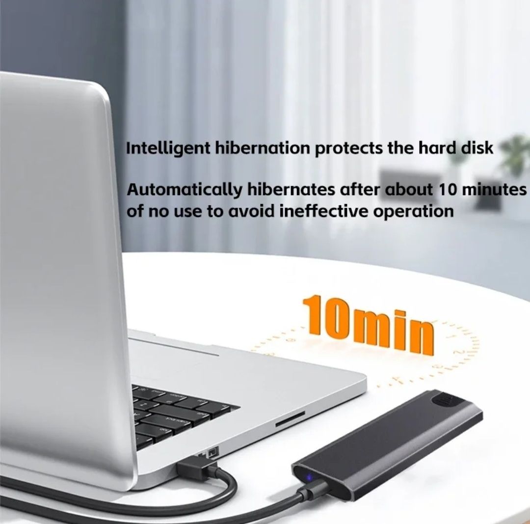 SSD NVMe M2 универсальный USB карман для всех размеров накопителей М2