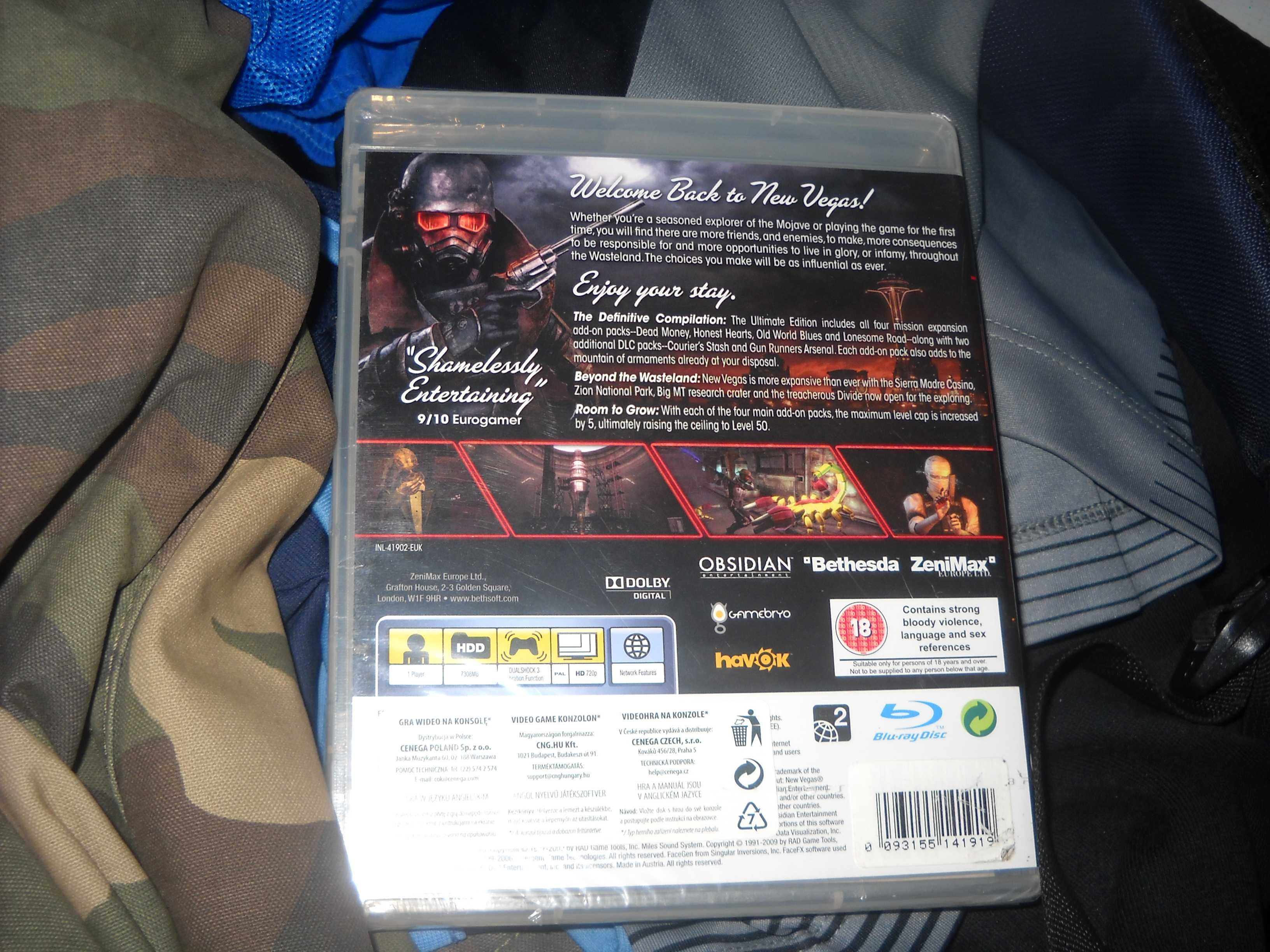 Fallout: New Vegas - Ultimate Edition - PS3 - Folia