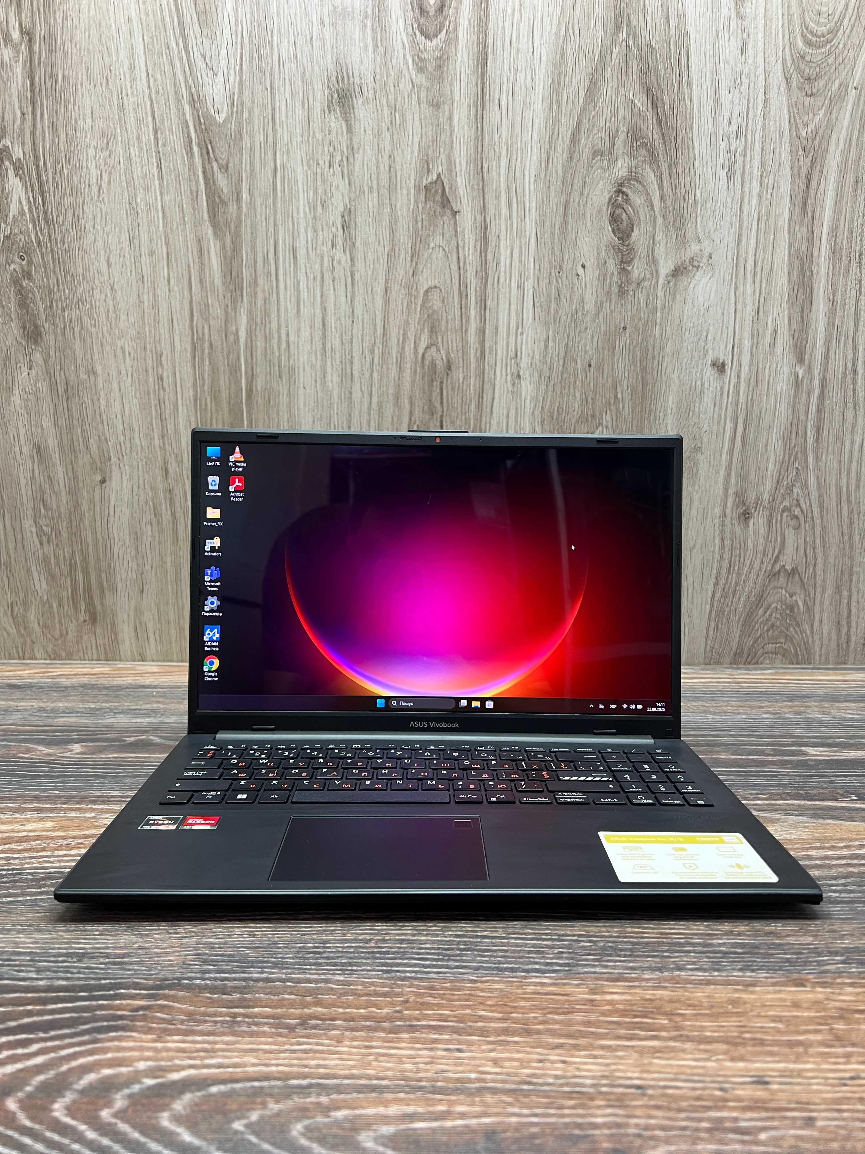 Ноутбук Asus E1504FA 15.6|OLED|AMD Ryzen 5 7520U|DDR5-8GB|SSD-512GB