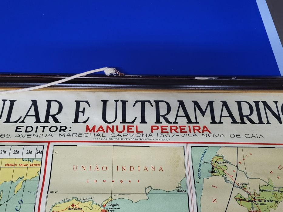 Carta de Portugal insular e ultramarino  1970