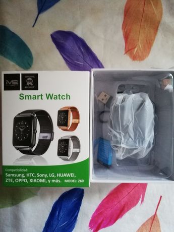 Smartwatch relógio e telemóvel desbloqueado com camara novo