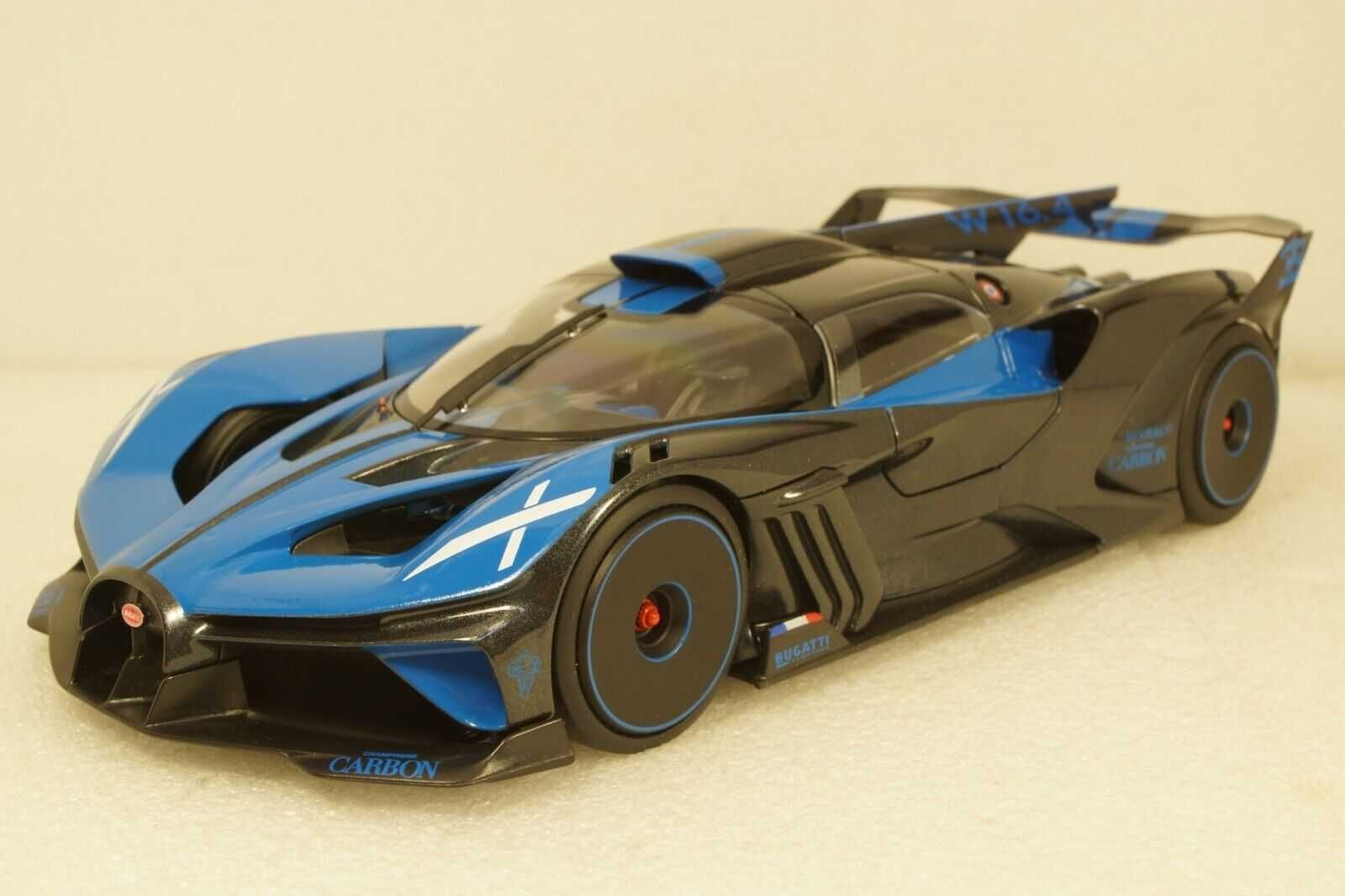 Bugatti Chiron | Bugatti Bolide | Bugatti Divo - BURAGO (escala 1/18)