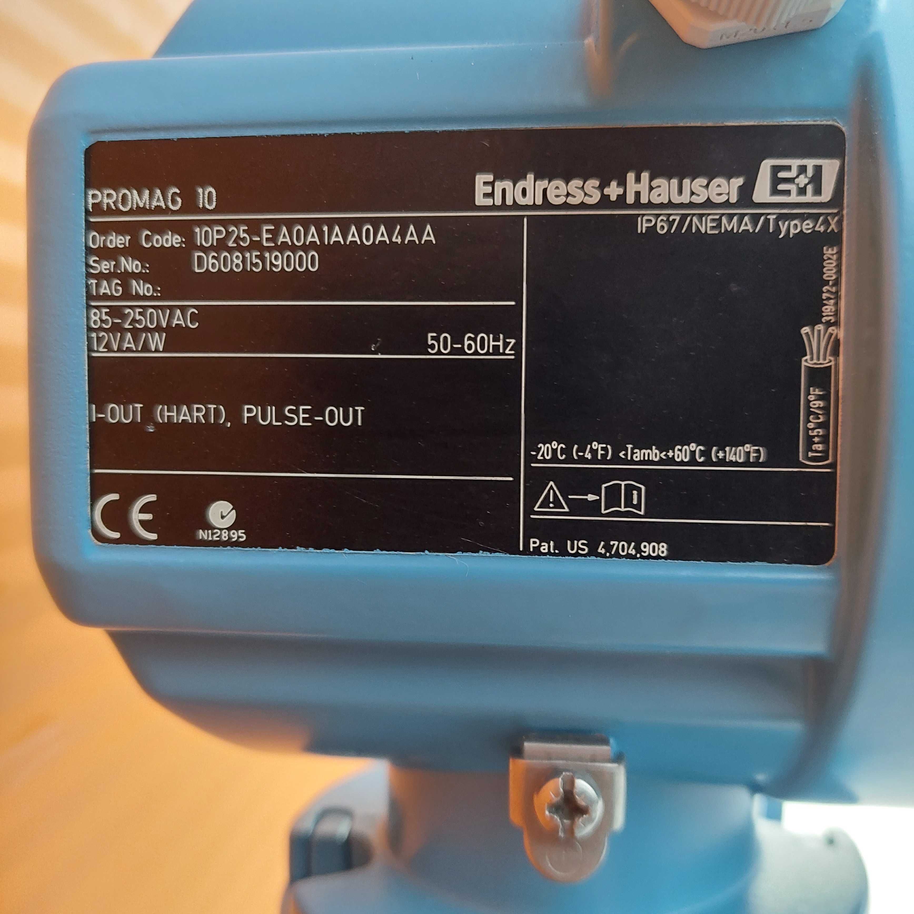 Przepływomierz Elektromagnetyczny Promag 10P25  DN25  Endress Hauser