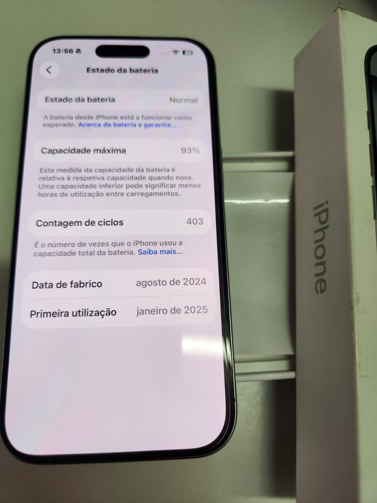 iPhone 16 pro Branco 512 gb Branco