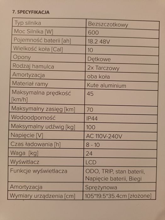 Hulajnoga Motus Pro 10