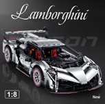 Конструктор Lamborghini Veneno 3711 деталей